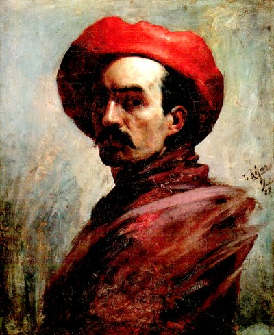 Self-portrait by Cristóbal Rojas